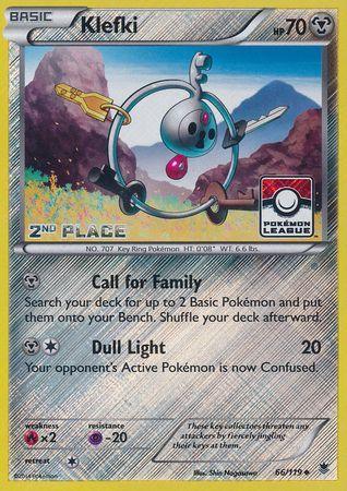 Klefki (66/119) (League Promo 2nd Place) [XY: Phantom Forces] (Online Only)