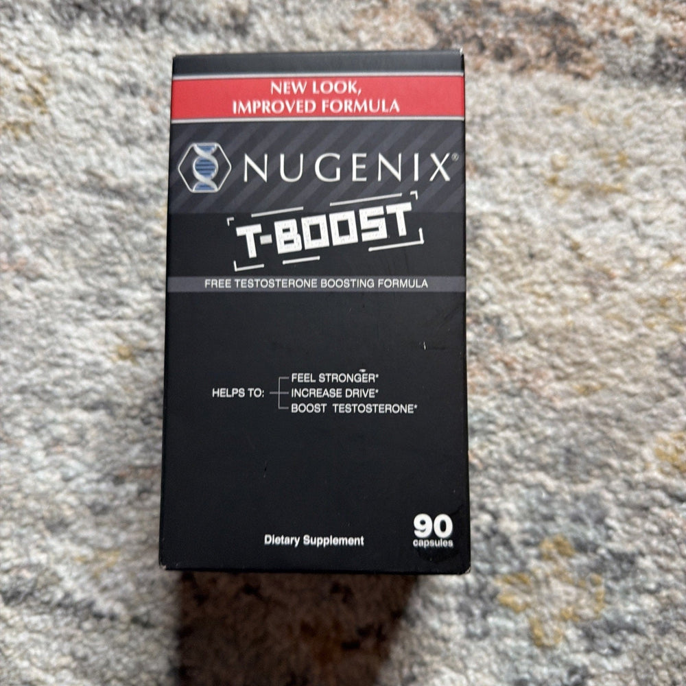 Nugenix T Boost - Free Testosterone Booster Supplement for Men, 90 Count (ONLINE ORDER ONLY)
