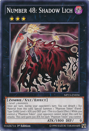 Number 48: Shadow Lich [MP15-EN056] Common (ONLINE ORDER ONLY)