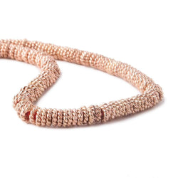 4mm Rose Gold Plated Copper Jumpring 8 inch 175 pcs (ONLINE ORDER ONLY)