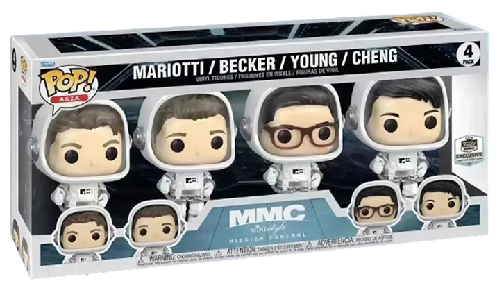 Mariotti/ Becker/ Young/ Cheng 4-Pack - Funko MMC Exclusive [heavy damage] (Online Order Only)
