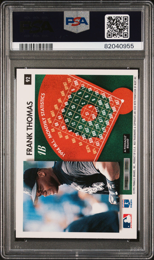 1995 SUMMIT FRANK THOMAS  #92 - PSA 10 (Online Order Only)