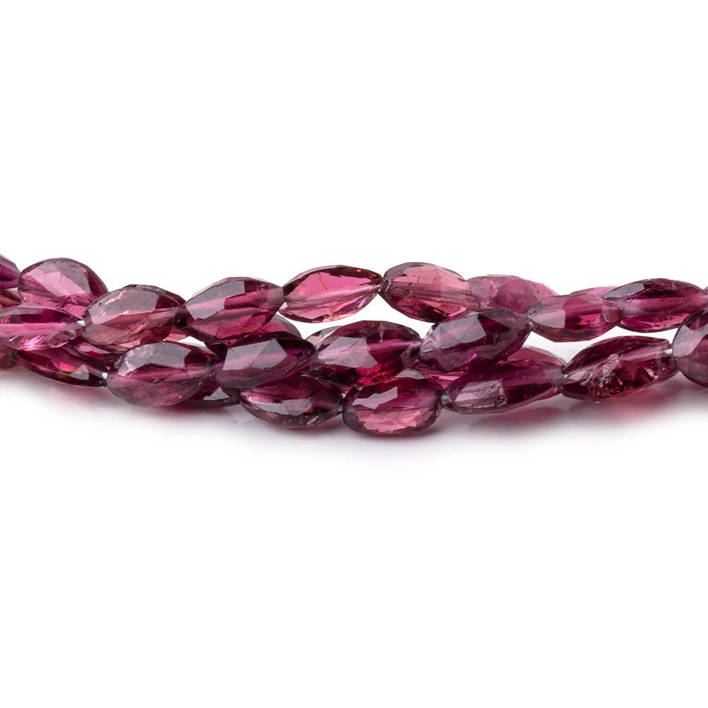4x3-7x5mm Rubellite Tourmaline Faceted Marquise Beads 16.5 inch 58 pieces AA (ONLINE ORDER ONLY)