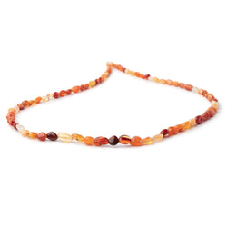 4x3-8x6mm Multi Color Fire Opal Plain Nugget Beads 18 inch 80 pieces A (ONLINE ORDER ONLY)