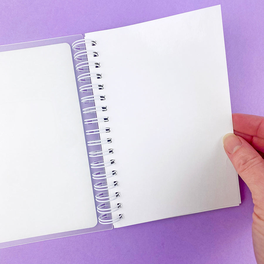 4x6 Composition Notebook Reusable Sticker Book (ONLINE ORDER ONLY)