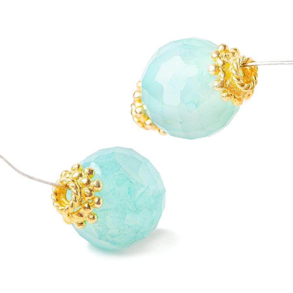 4.5x8.5mm 22kt Gold Plated Copper Bead Cap (ONLINE ORDER ONLY)