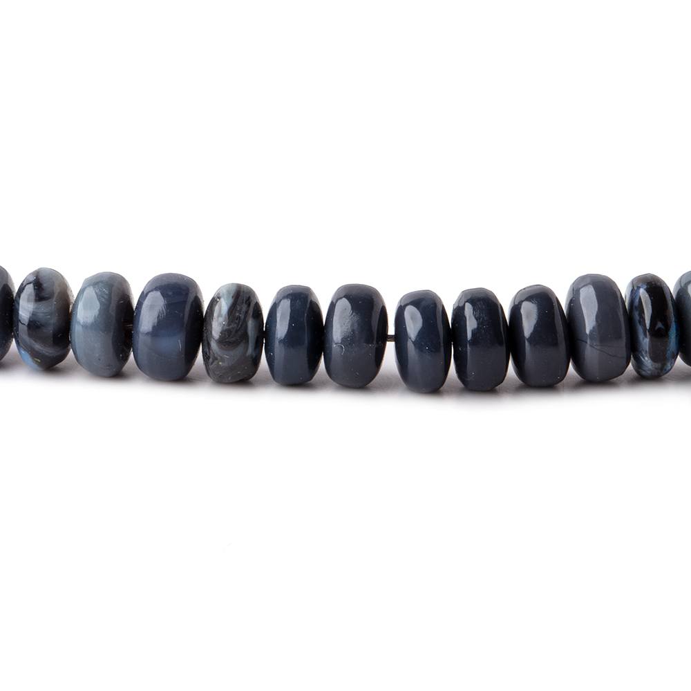 5-5.5mm Australian Opal Plain Rondelle Beads 16 inch 145 pieces AA (ONLINE ORDER ONLY)