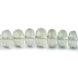 5-7.5mm Madagascar Aquamarine Plain Rondelle 18 inch 132 Beads AAA (ONLINE ORDER ONLY)
