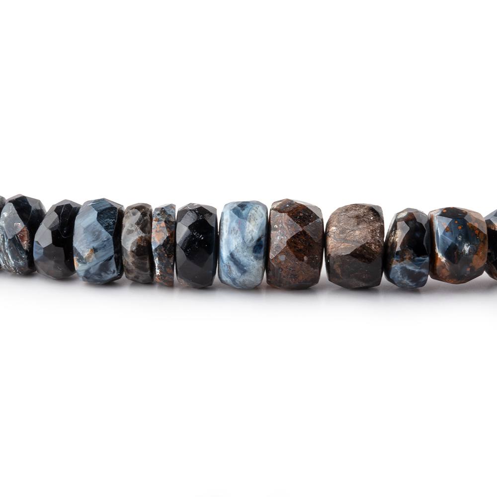5-7.5mm Pietersite Faceted Rondelle Beads 17 inch 120 pieces (ONLINE ORDER ONLY)