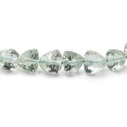 5-7mm Prasiolite Faceted Trillion Beads 14 inch 61 pieces AA (ONLINE ORDER ONLY)