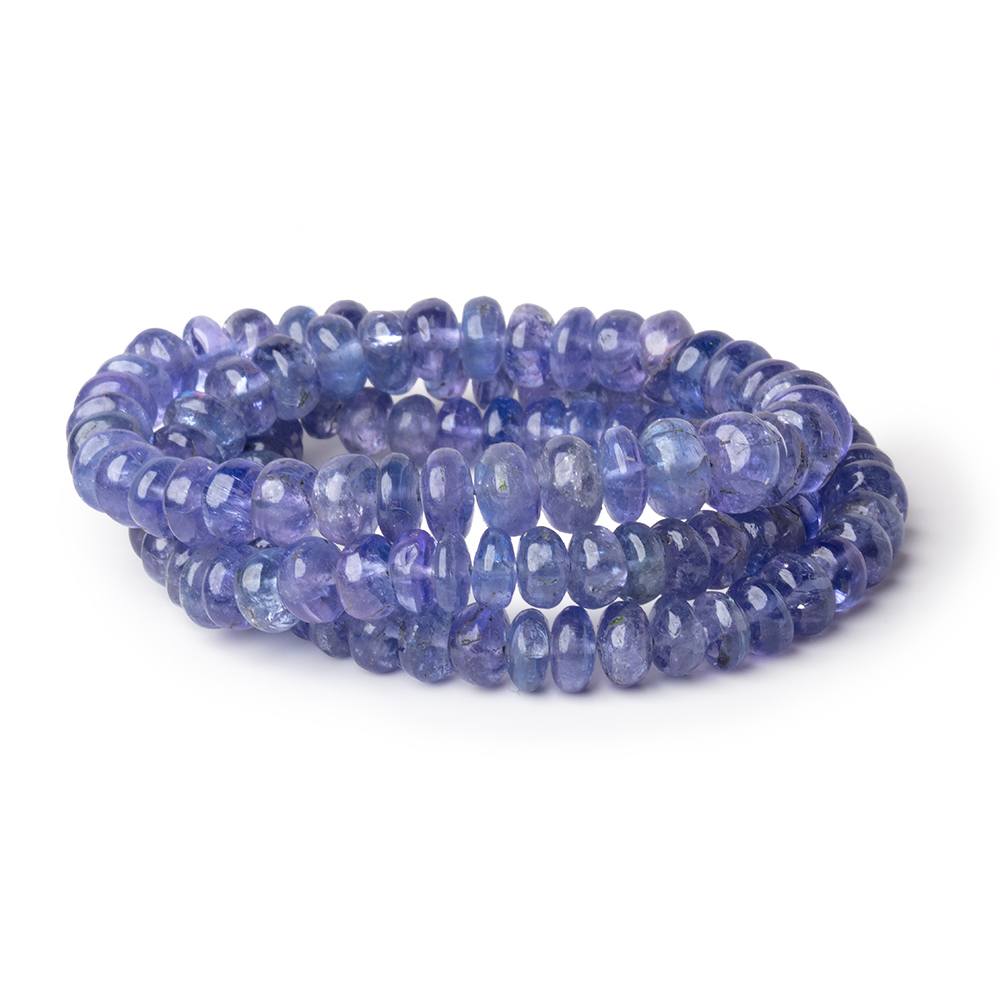 5-7mm Tanzanite Plain Rondelle Beads 15.75 inch 112 pieces (ONLINE ORDER ONLY)