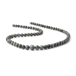 5-8.5mm Cat's Eye Quartz Plain Round Beads 18 inch 75 pieces