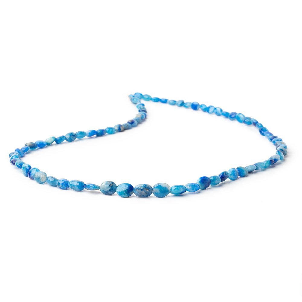 5-8mm Afghanite Plain Oval Beads 18 inch 72 pieces AAA (ONLINE ORDER ONLY)