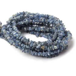 5-8mm Blue Sapphire Crystal Chip Beads 14.5 inch 148 pieces (ONLINE ORDER ONLY)