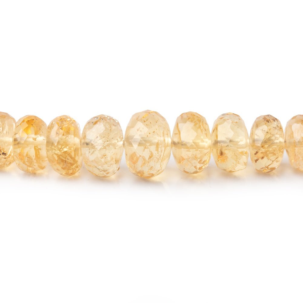 5-8mm Imperial Topaz faceted rondelle beads 17 inch 112 pieces (ONLINE ORDER ONLY)