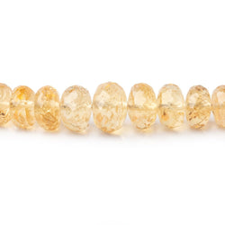 5-8mm Imperial Topaz faceted rondelle beads 17 inch 112 pieces (ONLINE ORDER ONLY)