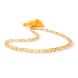 5-8mm Imperial Topaz faceted rondelle beads 17 inch 112 pieces (ONLINE ORDER ONLY)