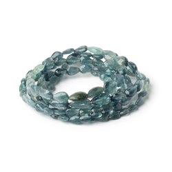 5-9mm Bi-Color Indicolite Tourmaline Faceted Pear 15.5 inch 62 Beads (ONLINE ORDER ONLY)