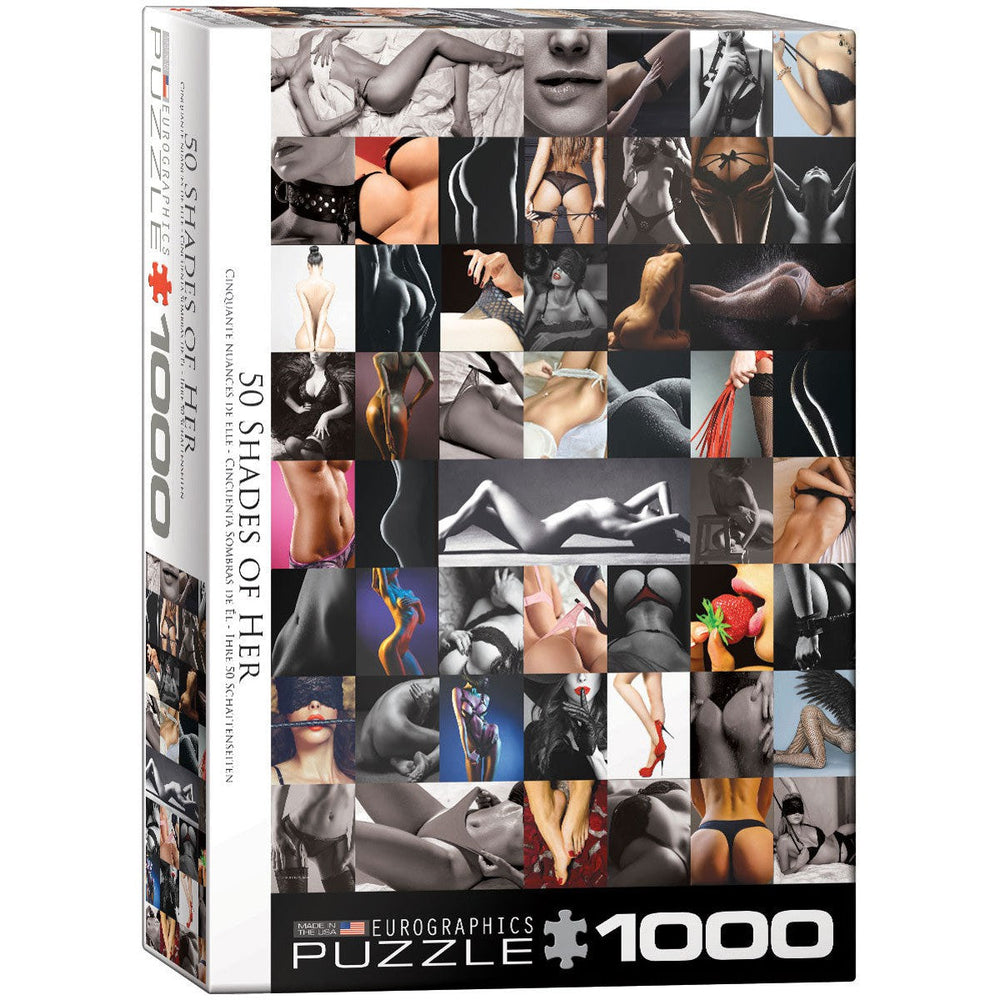 50 Shades of Her 1000 Piece Jigsaw Puzzle Eurographics (ONLINE ORDER ONLY)