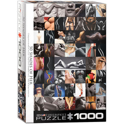 50 Shades of Her 1000 Piece Jigsaw Puzzle Eurographics (ONLINE ORDER ONLY)