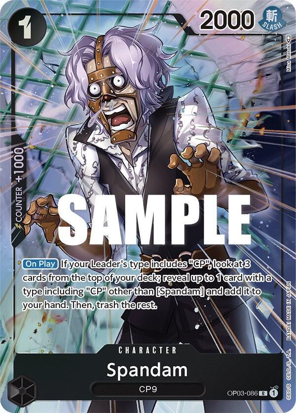 Spandam (Alternate Art) [Pillars of Strength] (ONLINE ORDER ONLY)