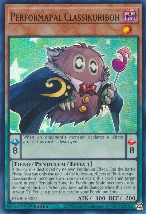 Performapal Classikuriboh [BLMR-EN031] Ultra Rare (ONLINE ORDER ONLY)
