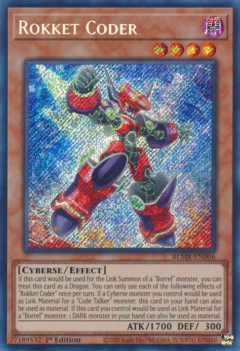 Rokket Coder [BLMR-EN006] Secret Rare (ONLINE ORDER ONLY)