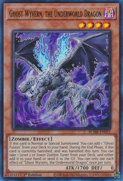 Ghost Wyvern, the Underworld Dragon [BLMR-EN025] Ultra Rare (ONLINE ORDER ONLY)
