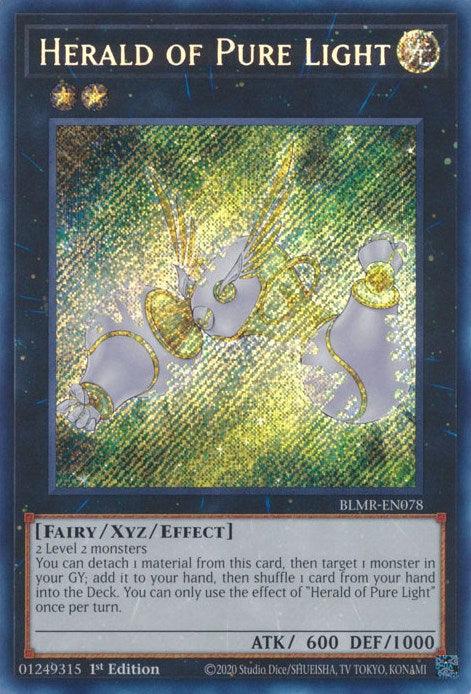 Herald of Pure Light [BLMR-EN078] Secret Rare (ONLINE ORDER ONLY)