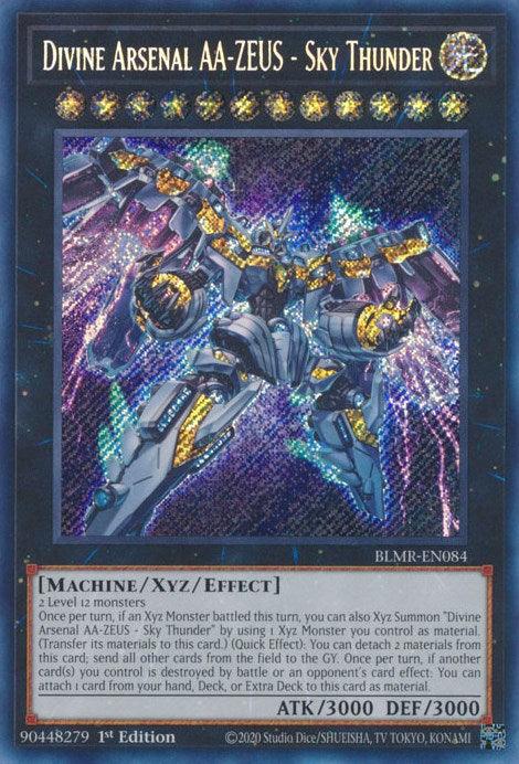 Divine Arsenal AA-ZEUS - Sky Thunder [BLMR-EN084] Secret Rare (ONLINE ORDER ONLY)