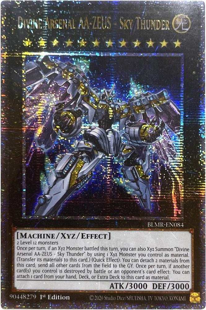 Divine Arsenal AA-ZEUS - Sky Thunder [BLMR-EN084] Quarter Century Secret Rare (ONLINE ORDER ONLY)