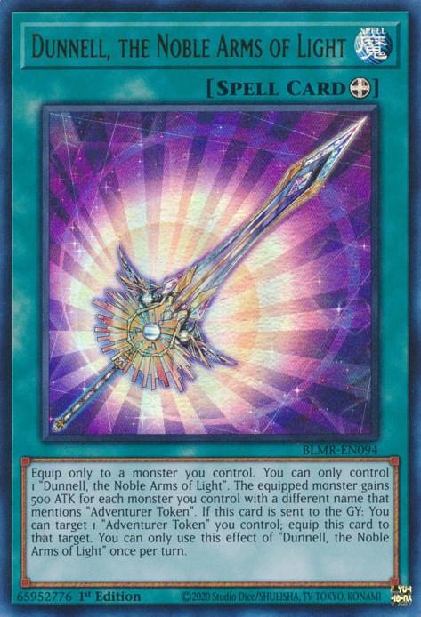 Dunnell, the Noble Arms of Light [BLMR-EN094] Ultra Rare (ONLINE ORDER ONLY)