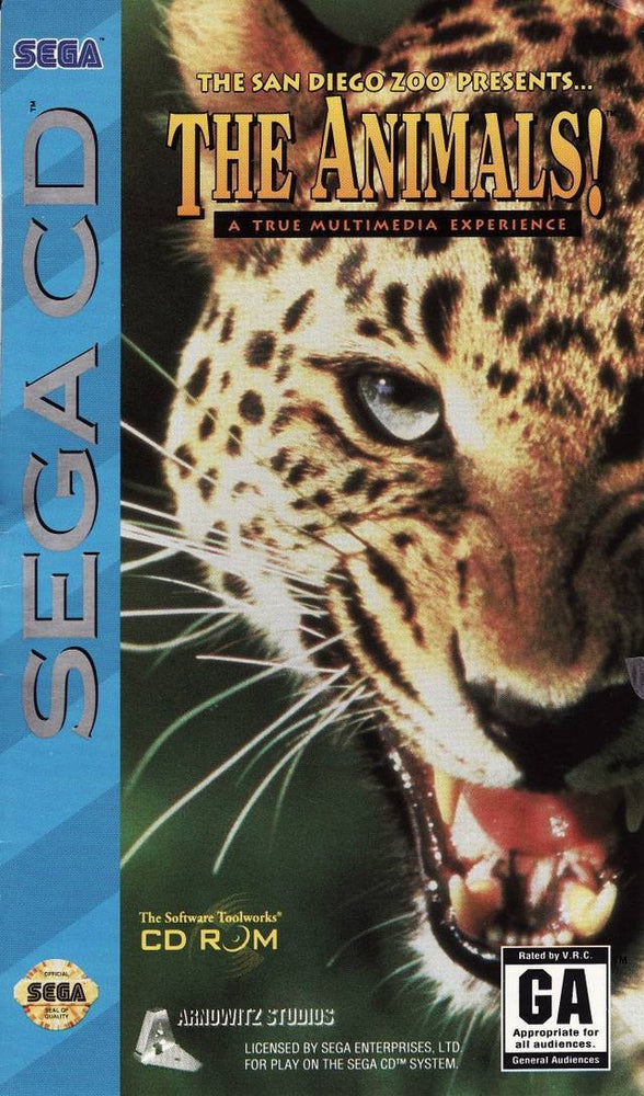 The San Diego Zoo Presents: The Animals! (Sega CD) (ONLINE ORDER ONLY)