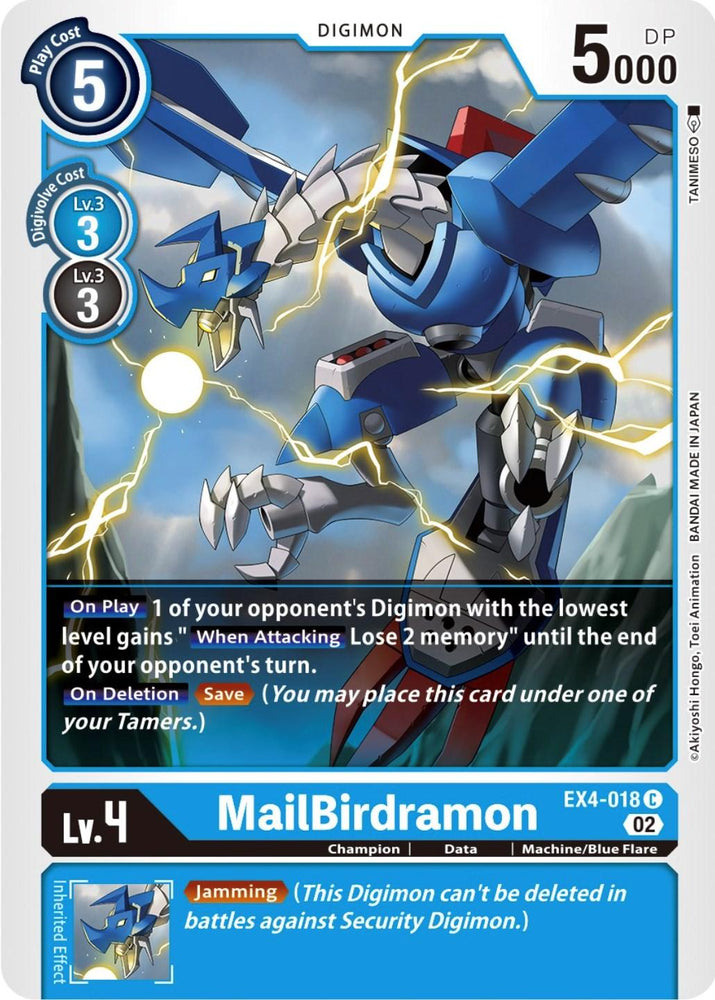 MailBirdramon [EX4-018] [Alternative Being Booster] (ONLINE ORDER ONLY)