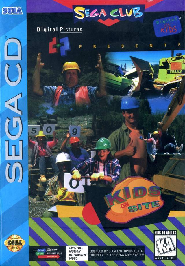 Kids on Site (Sega CD) (ONLINE ORDER ONLY)
