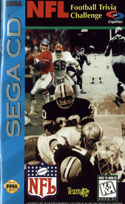 NFL Football Trivia Challenge (Sega CD) (ONLINE ORDER ONLY)