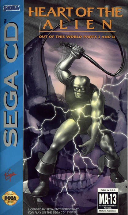 Heart of the Alien: Out of this World Parts I and II (Sega CD) (ONLINE ORDER ONLY)