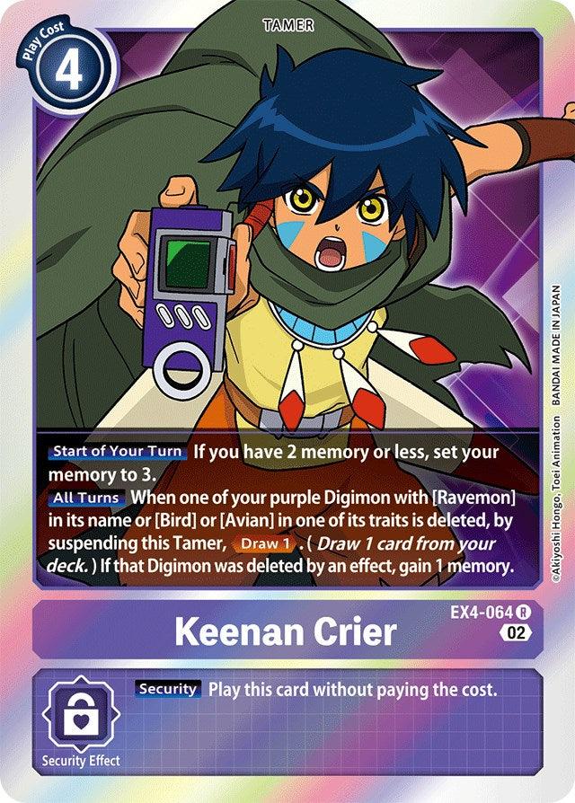Keenan Crier [EX4-064] [Alternative Being Booster] (ONLINE ORDER ONLY)