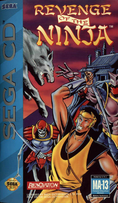 Revenge of the Ninja (Sega CD) (ONLINE ORDER ONLY)