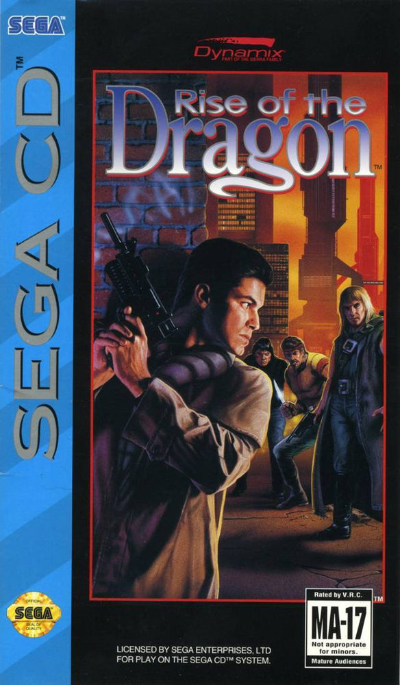 Rise of the Dragon (Sega CD) (ONLINE ORDER ONLY)
