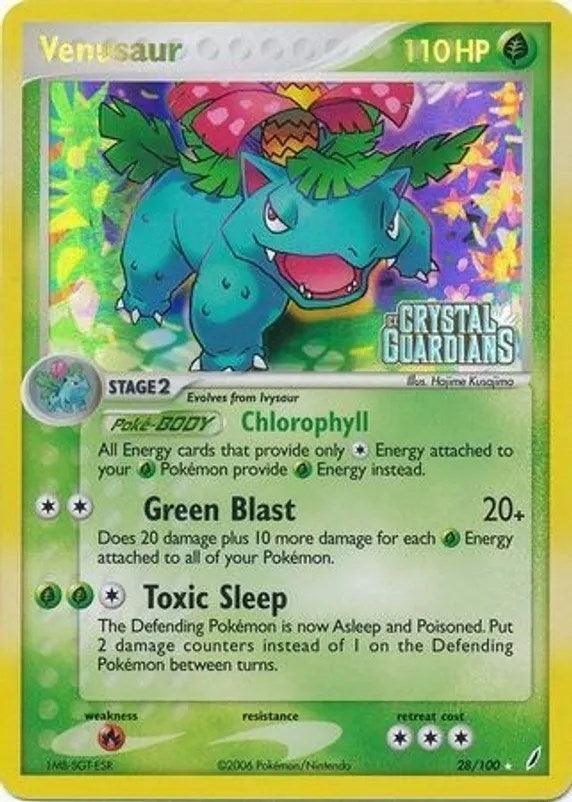 Venusaur (028/100) (Prerelease) [EX: Crystal Guardians] (Online Only)