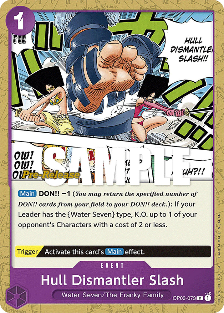 Hull Dismantler Slash [Pillars of Strength Pre-Release Cards] (ONLINE ORDER ONLY)