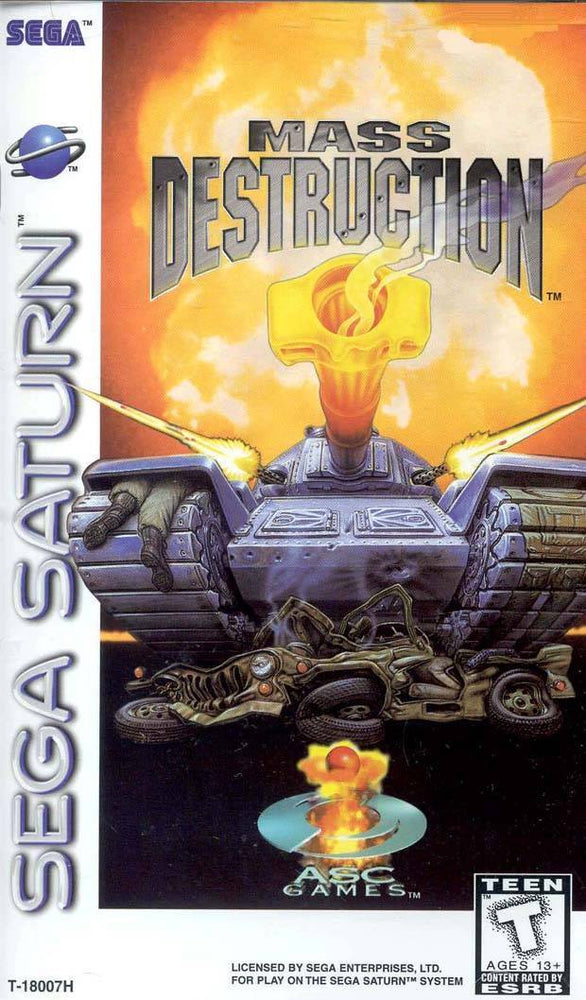 Mass Destruction (Sega Saturn) (ONLINE ORDER ONLY)