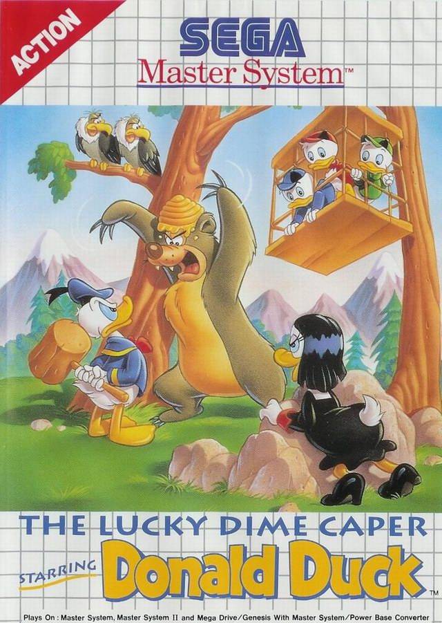 Donald Duck: The Lucky Dime Caper (Sega Master System) (ONLINE ORDER ONLY)