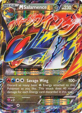 M Salamence EX (XY171) (Jumbo Card) [XY: Black Star Promos] (Online Only)