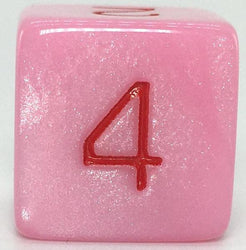 Faerie Dragon Shimmer w/ Rose Numbers 7-Dice Set RPG DND Dice (Online Only)