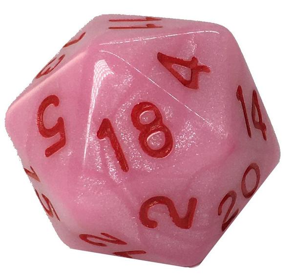 Faerie Dragon Shimmer w/ Rose Numbers 7-Dice Set RPG DND Dice (Online Only)