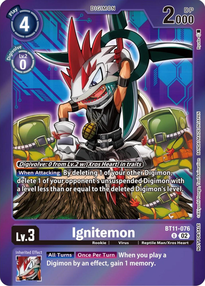 Ignitemon [BT11-076] (Event Pack 5) [Dimensional Phase Promos] (ONLINE ORDER ONLY)