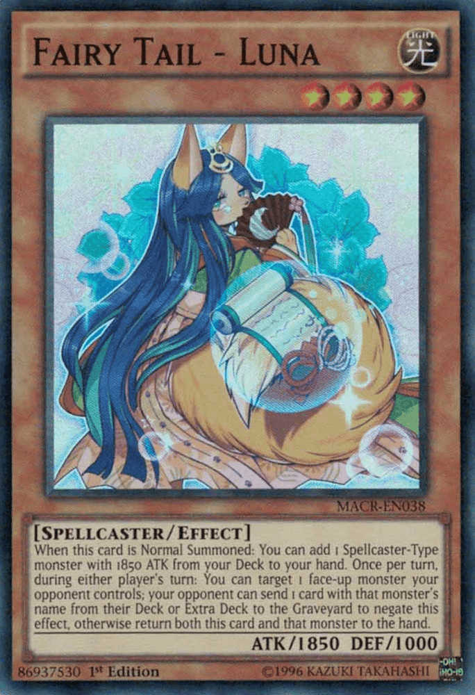 Fairy Tail - Luna [MACR-EN038] Super Rare (ONLINE ORDER ONLY)