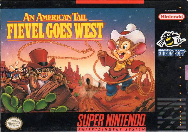 An American Tail Fievel Goes West (Super Nintendo) (Online Order Only)
